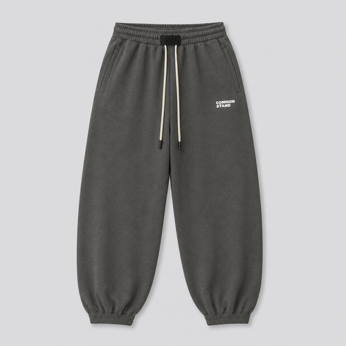 Common Stand — Pantalon de survêtement resserré, anthracite délavé — vue 1