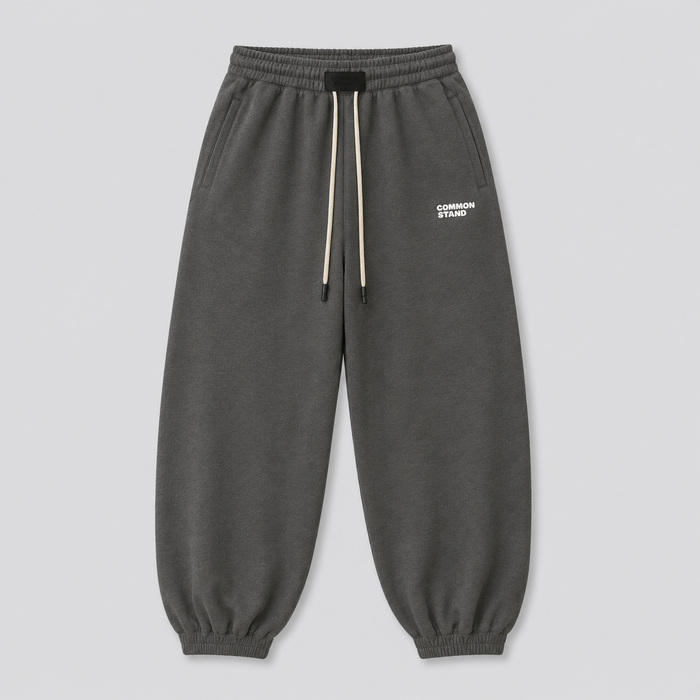 Common Stand — Pantalon de survêtement resserré, anthracite délavé — vue 1