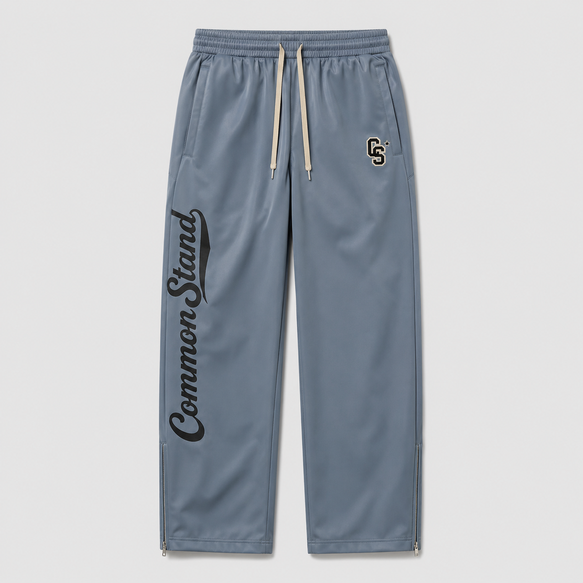 Common Stand — Pantalon de survêtement tricot, bleu ardoise — vue 1