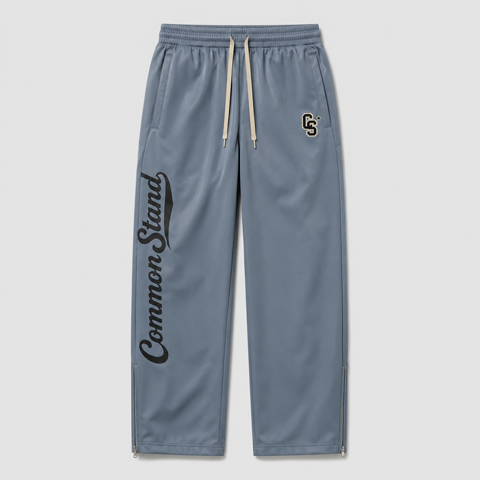 Common Stand — Pantalon de survêtement tricot, bleu ardoise — vue 1