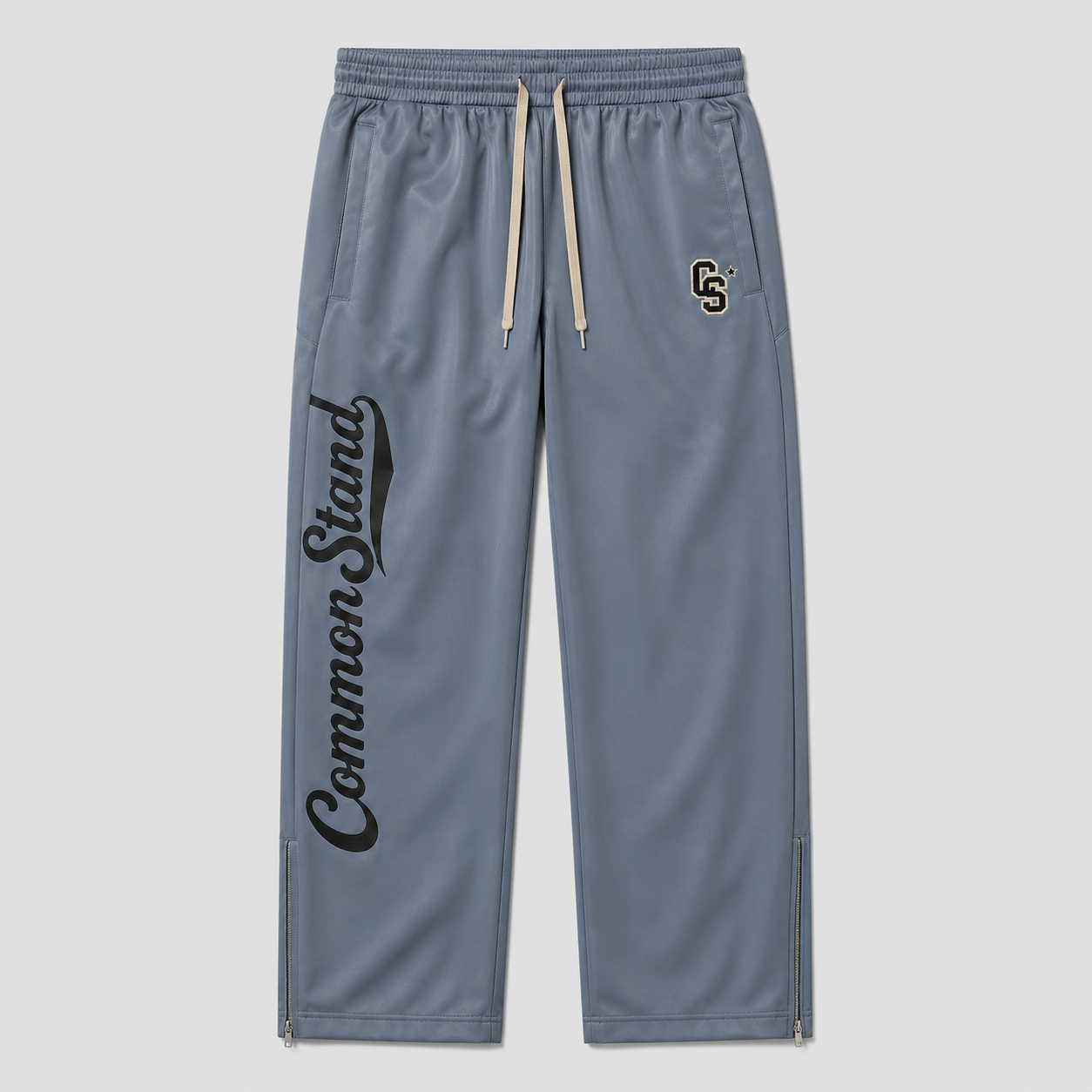 Common Stand — Pantalon de survêtement tricot, bleu ardoise — vue 2