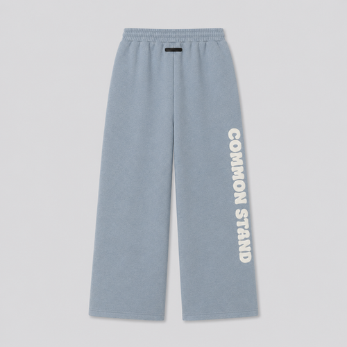 Common Stand — Pantalon de survêtement large, bleu gris — vue 2