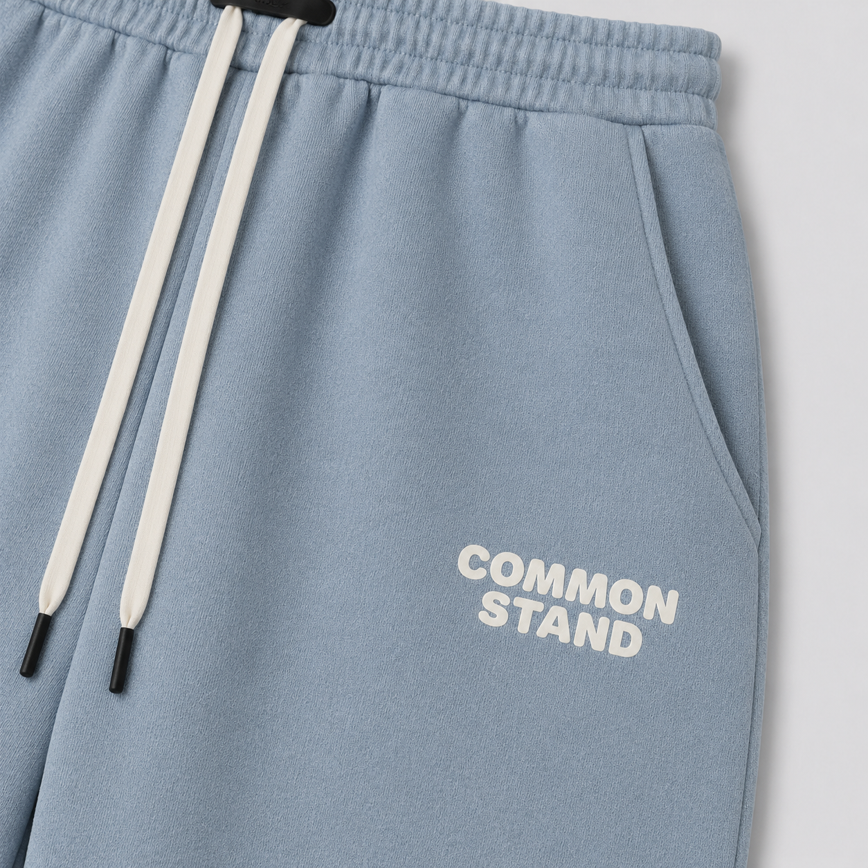 Common Stand — Pantalon de survêtement large, bleu gris — vue 4